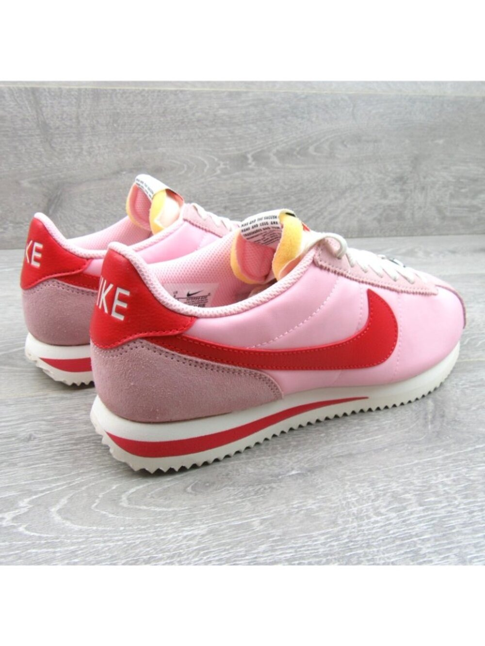 Nike Cortez TXT Valentine's Soft Pink Red Women's Size 8 Sneakers NEW - Picture 7 of 13